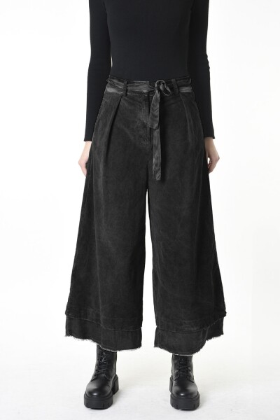 PANTALÓN ANCHO Negro
