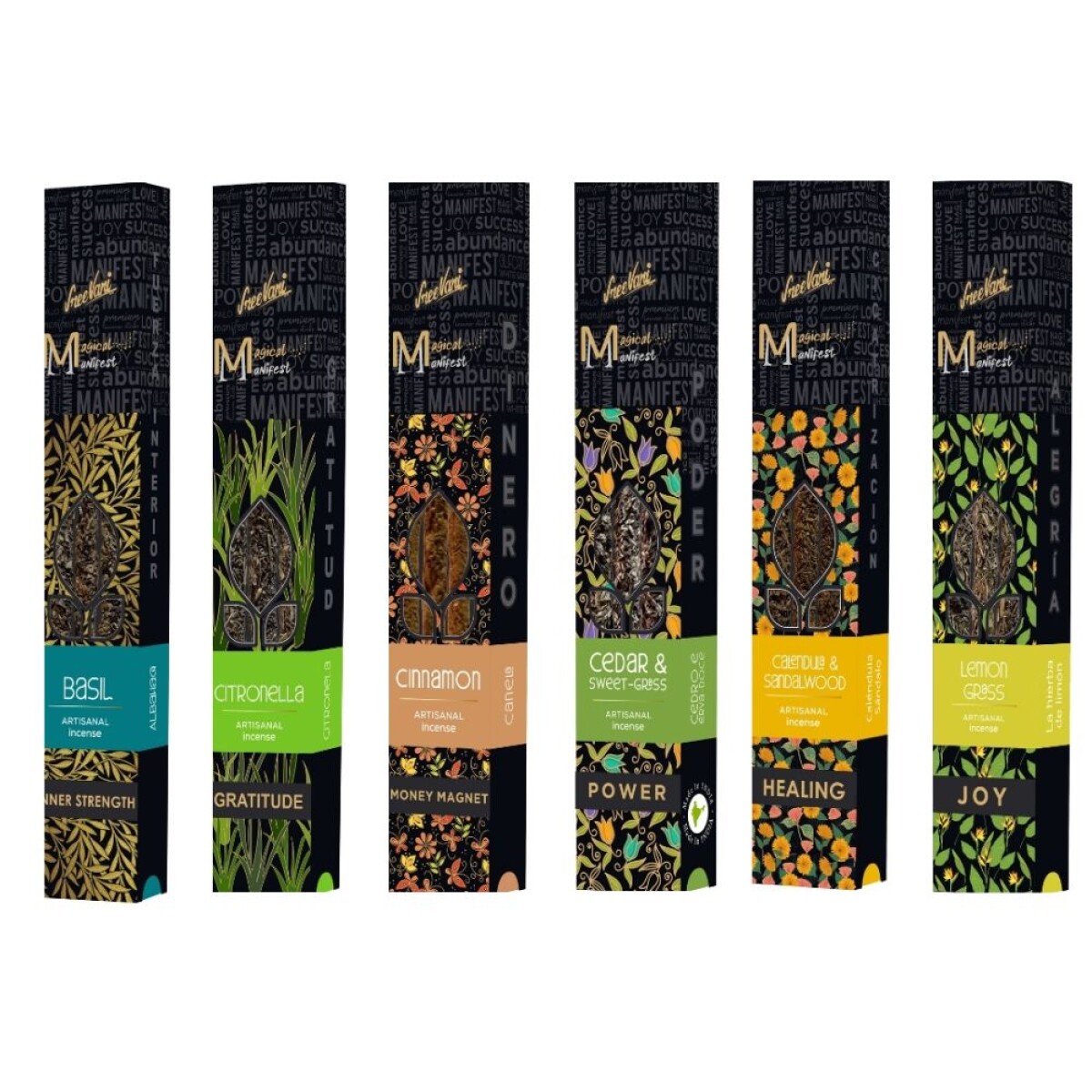 VARITAS SREE VANI CAJA DE MASALA X12 - MANIFIESTO - Caja Surtida 