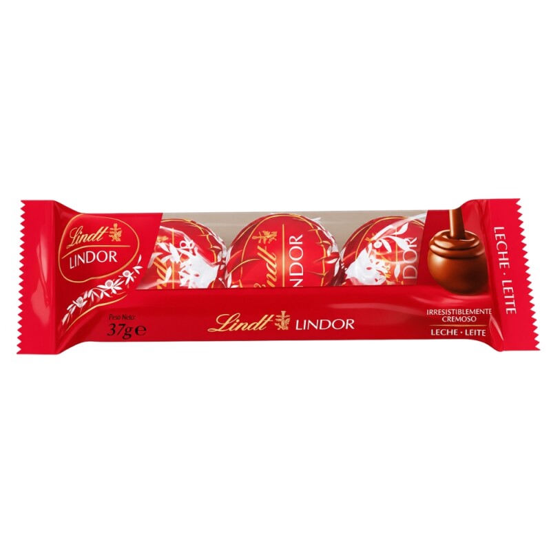 Lindt Lindor Bombones Chocolate De Leche 37g Lindt Lindor Bombones Chocolate De Leche 37g