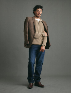 080687 PANTALON HARRINGTON LABEL Azul Oscuro