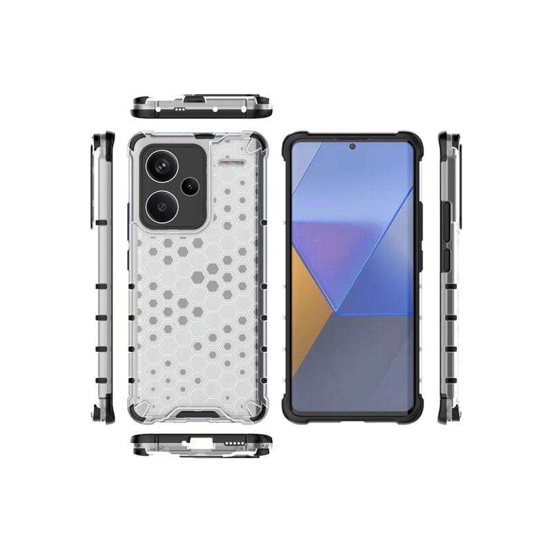 Protector Xiaomi Redmi Note 13 Pro+ 5G texturado color gris Protector Xiaomi Redmi Note 13 Pro+ 5g Texturado Color Gris