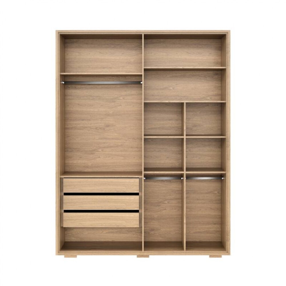 Ropero Puertas Batientes Reflecta 1.8 - Moderna Hanover