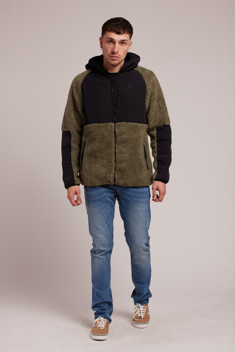 CAMPERA ALDAO RUSTY Militar