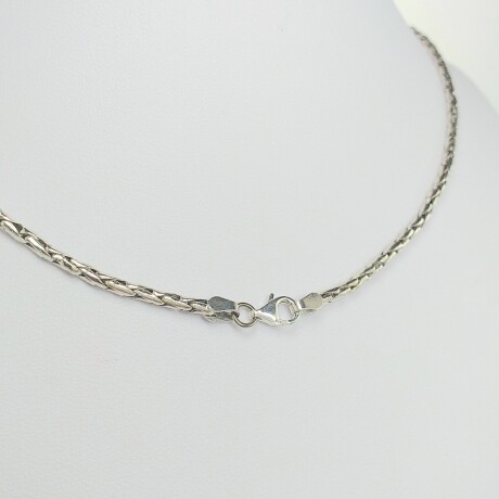 Gargantilla de plata 925 y detalles de doublé en oro 18ktes, 45cm Gargantilla de plata 925 y detalles de doublé en oro 18ktes, 45cm