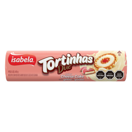 Galleta Tortita Isabella Duo Cheesecake con Gelatina de Guayaba