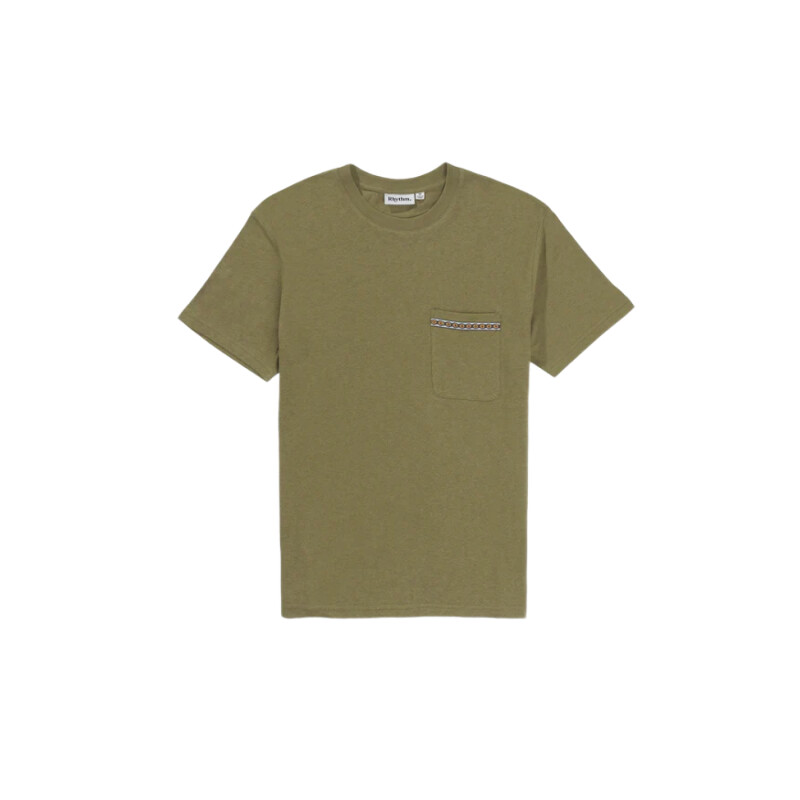 Remera Rhythm Linen Ss - Verde Remera Rhythm Linen Ss - Verde