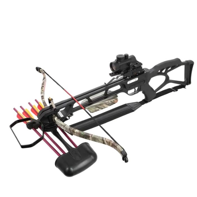 Ballesta Recurva Crossbow 185 Libras 250 FPS Camuflada Ballesta Recurva Crossbow 185 Libras 250 FPS Camuflada