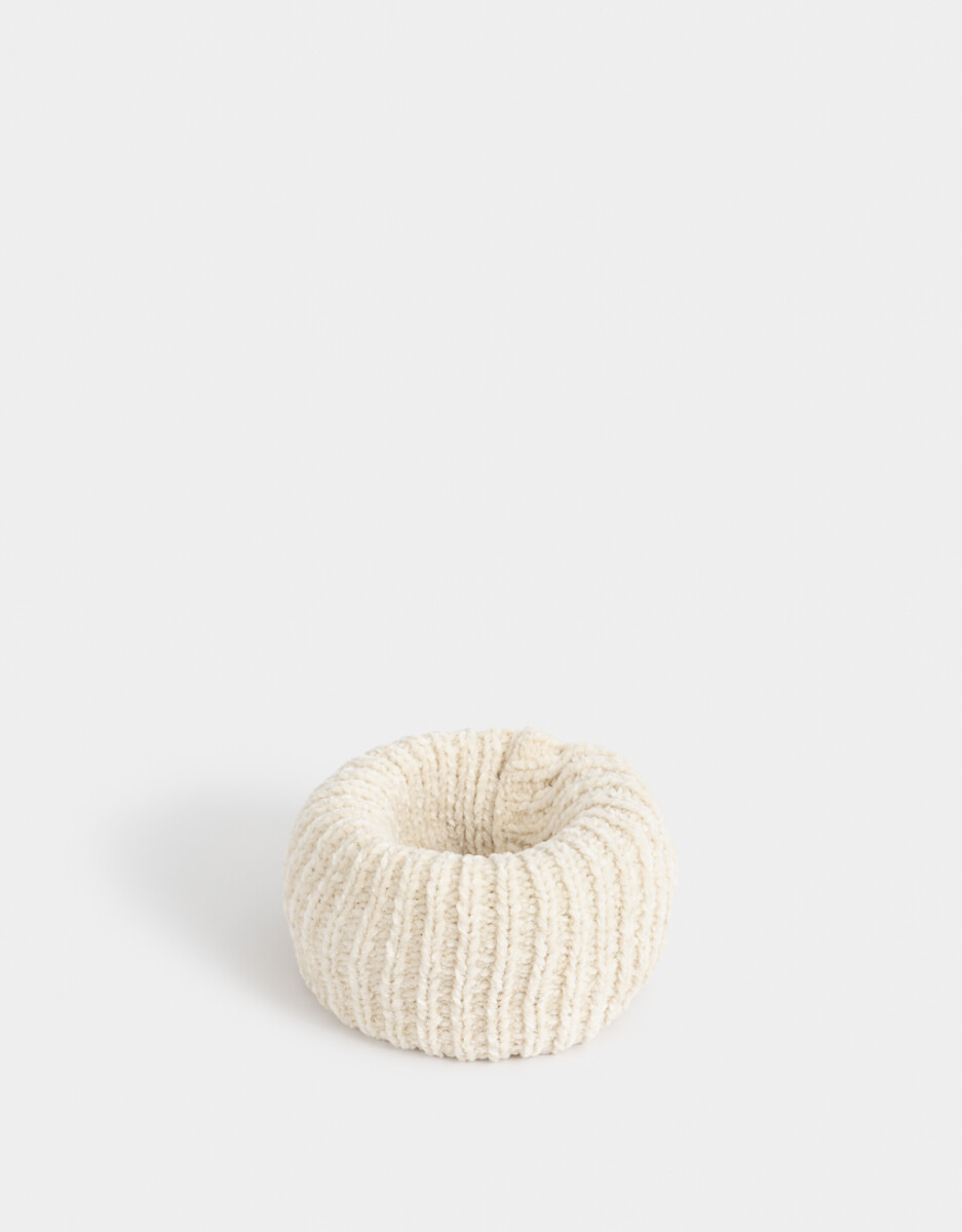 Cuello Tejido Crudo 