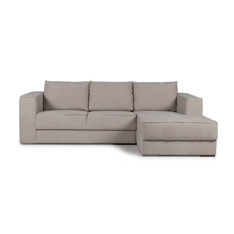 Rinconera Olimpus - Tela Microfibra - Chaise derecho Kruger 02-152 (Beige)