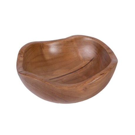 BOWL DECORATIVO SMALL MADERA NATURAL-BEIGE BOLD