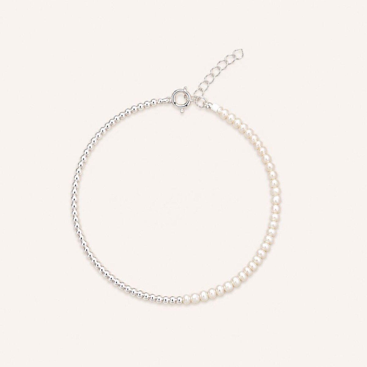 Pulsera Gardenia Perla de Rio - Plata 925 