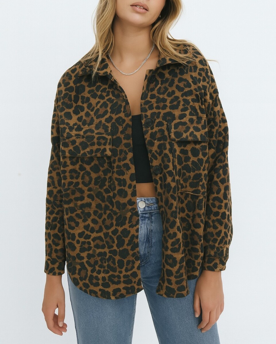 Sobrecamisa Felin - Leopardo 