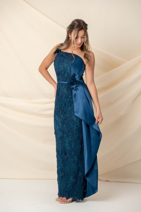 VESTIDO CONSTANCE Petróleo