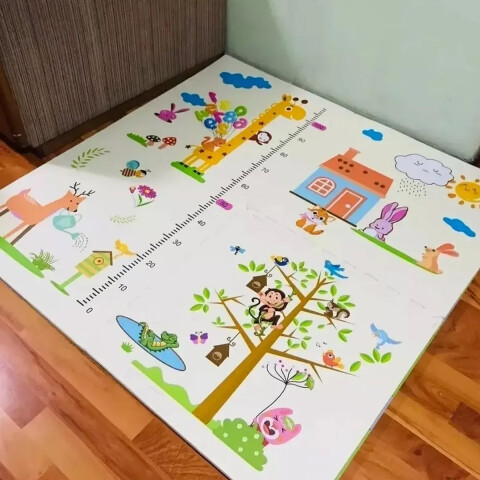 Alfombra Goma Eva Puzzle Animales 60 x 60 cm U