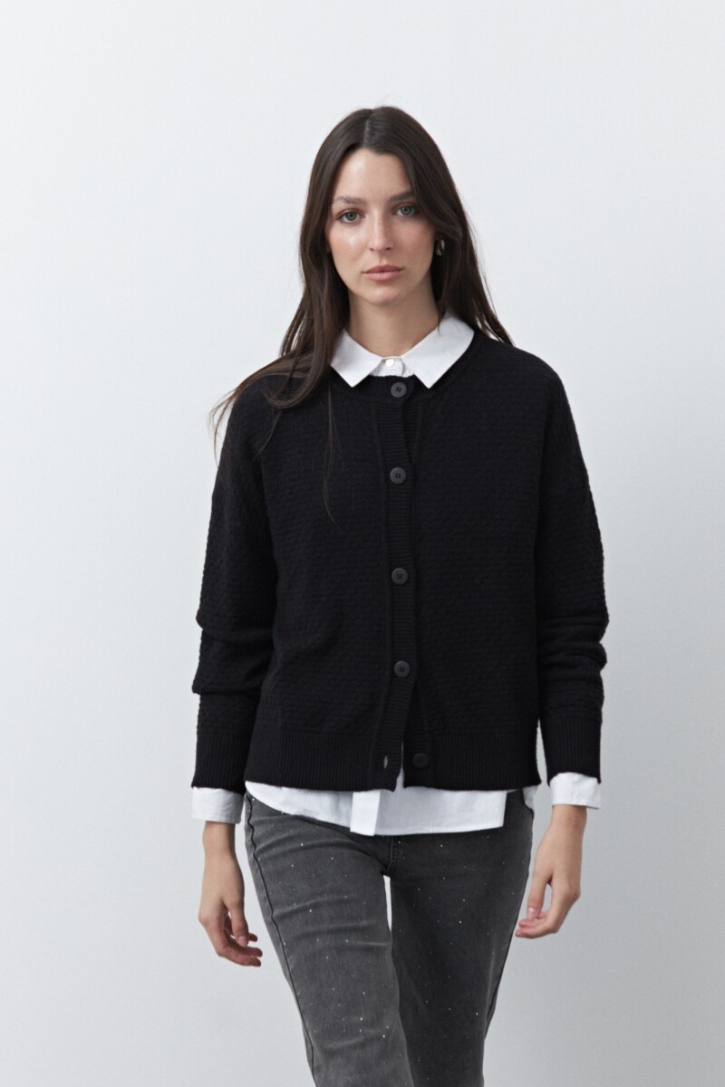 CARDIGAN TEODORA - Negro 