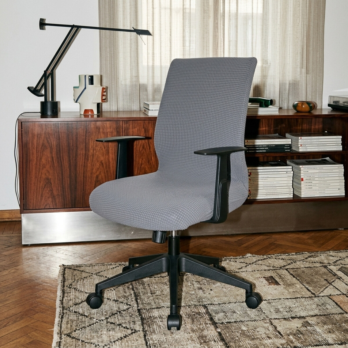 Funda para silla de escritorio elastilizada 
