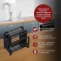 Escurridor Organizador de Cubiertos Vajilla Estante Cubertero Utensillos porta tabla Imback Color Negro Escurridor Organizador de Cubiertos Vajilla Estante Cubertero Utensillos porta tabla Imback Color Negro