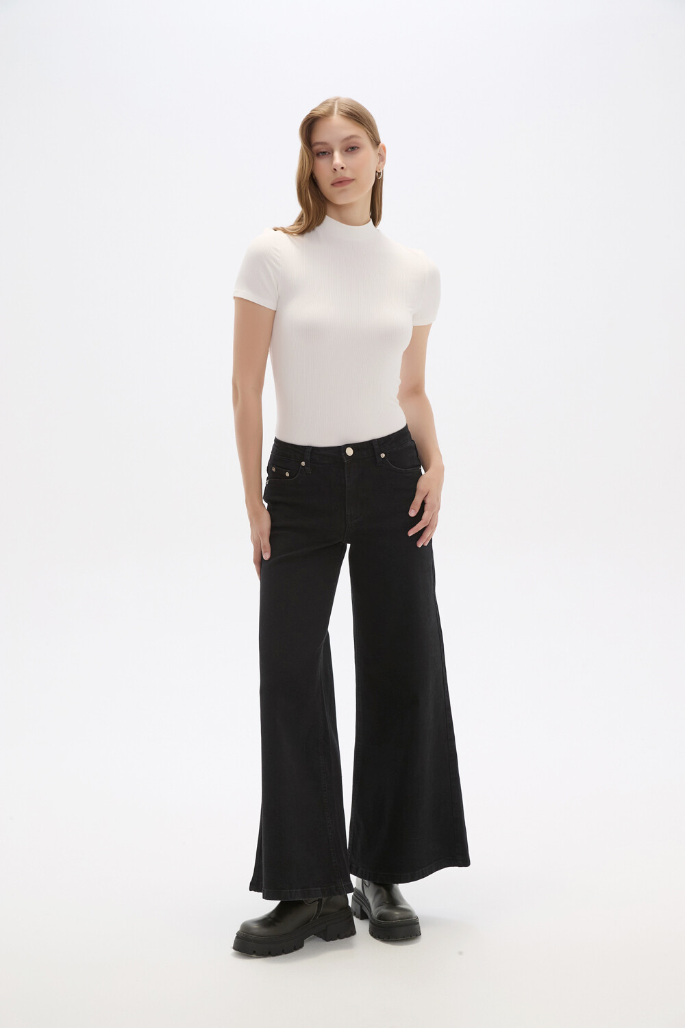 Pantalon Tabia Negro