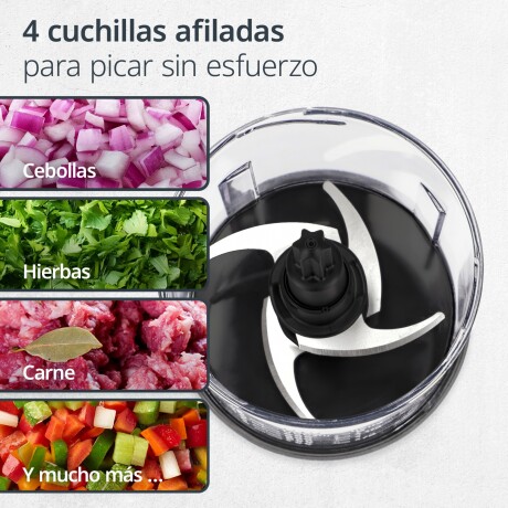 Picadora Eléctrica 500 ml ADE Picadora Eléctrica 500 ml ADE