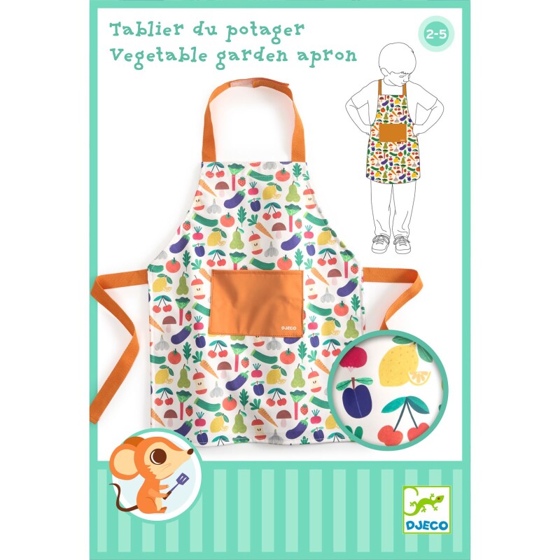 Delantal de cocinero Huerto Djeco Delantal de cocinero Huerto Djeco