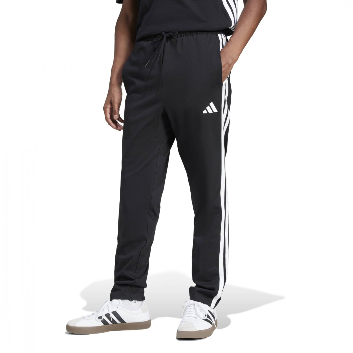 Pantalón Adidas M 3S SJ TO PT Hombre JE6430 - Negro-blanco 