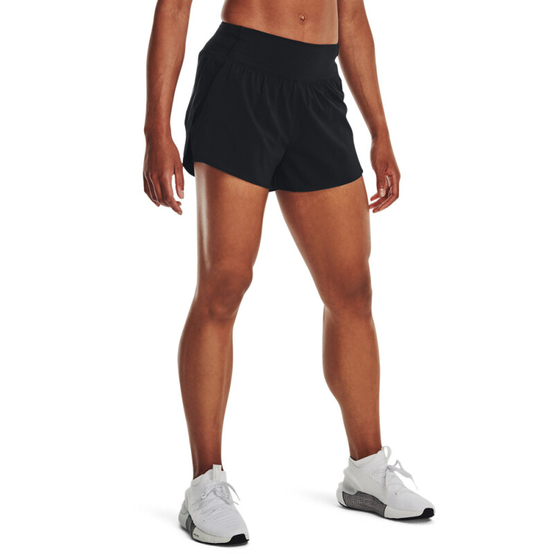 UA Vanish 2in1 Short-RED BLK-001