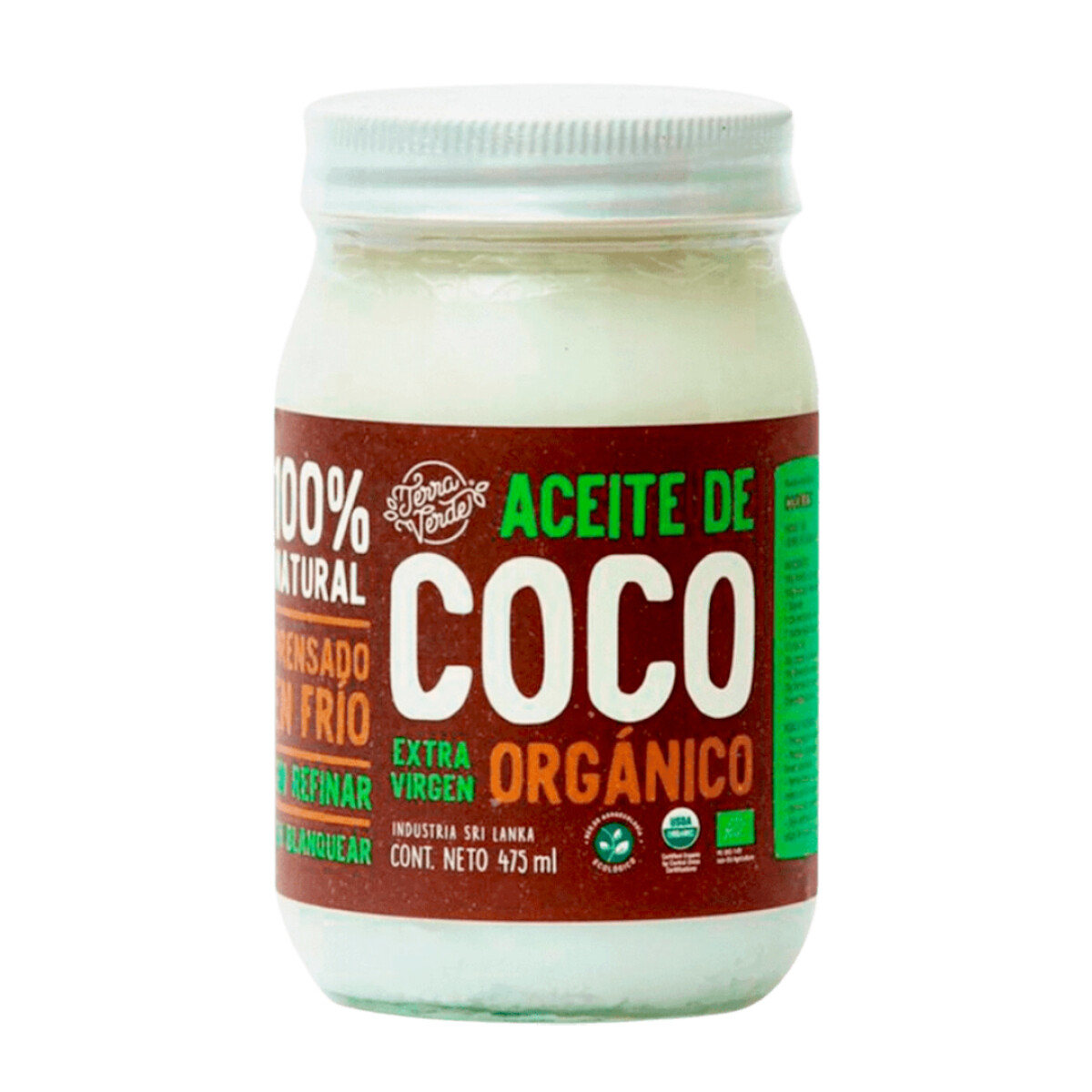 Aceite de Coco Terra Verde 475ml 
