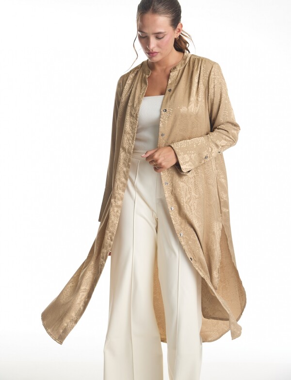 Tunica Satinada DORADO