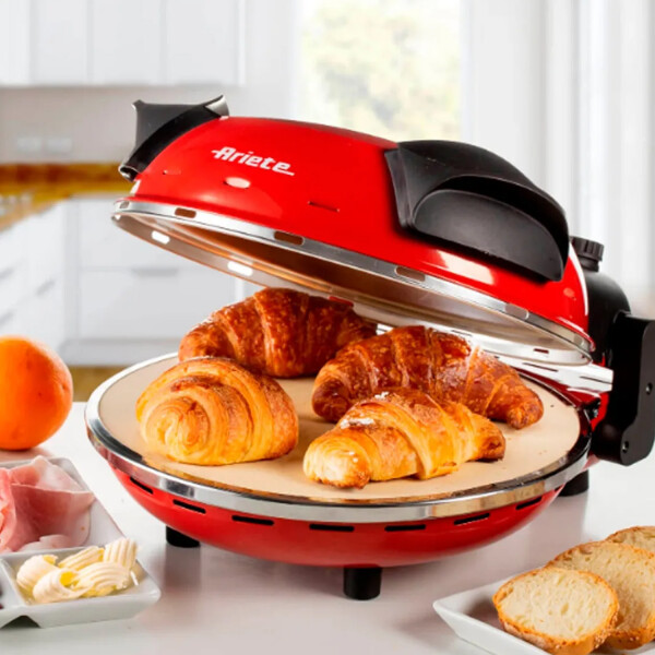 Horno Eléctrico Para Pizza Ariete 909/10 32cm PIZZERIA ARIETE 909/10 ROJA 32CM