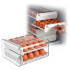 Huevera Organizador Para Almacenar Huevos Apilables Huevera Organizador Para Almacenar Huevos Apilables