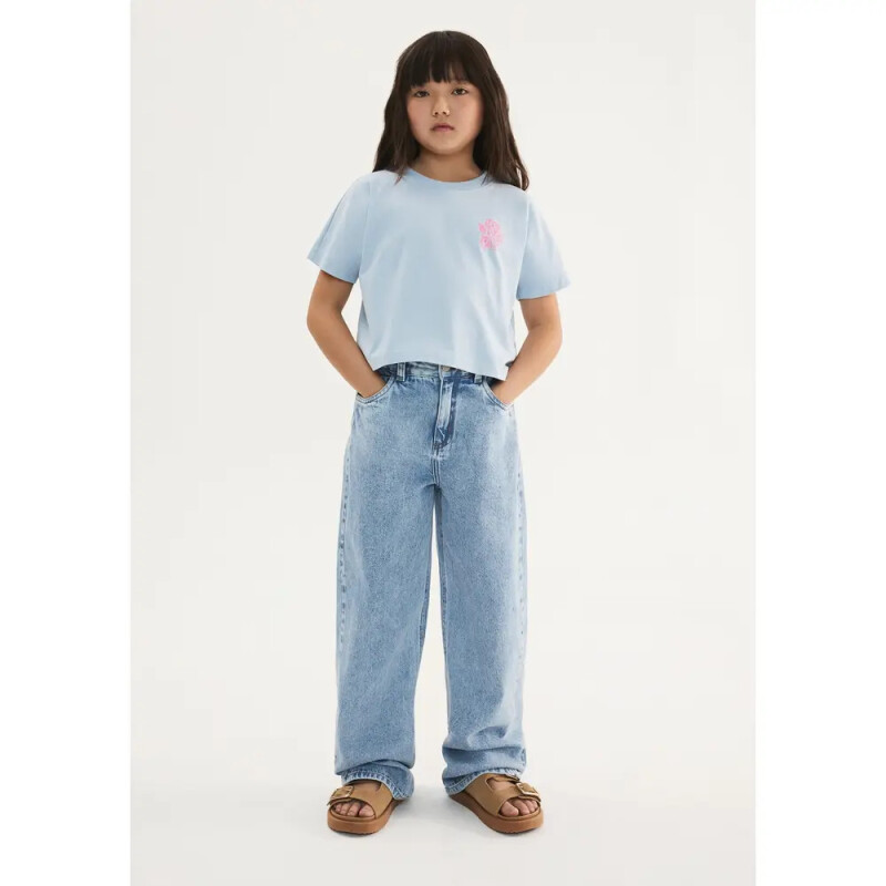 BLUSA MM FEM AZUL CLARO