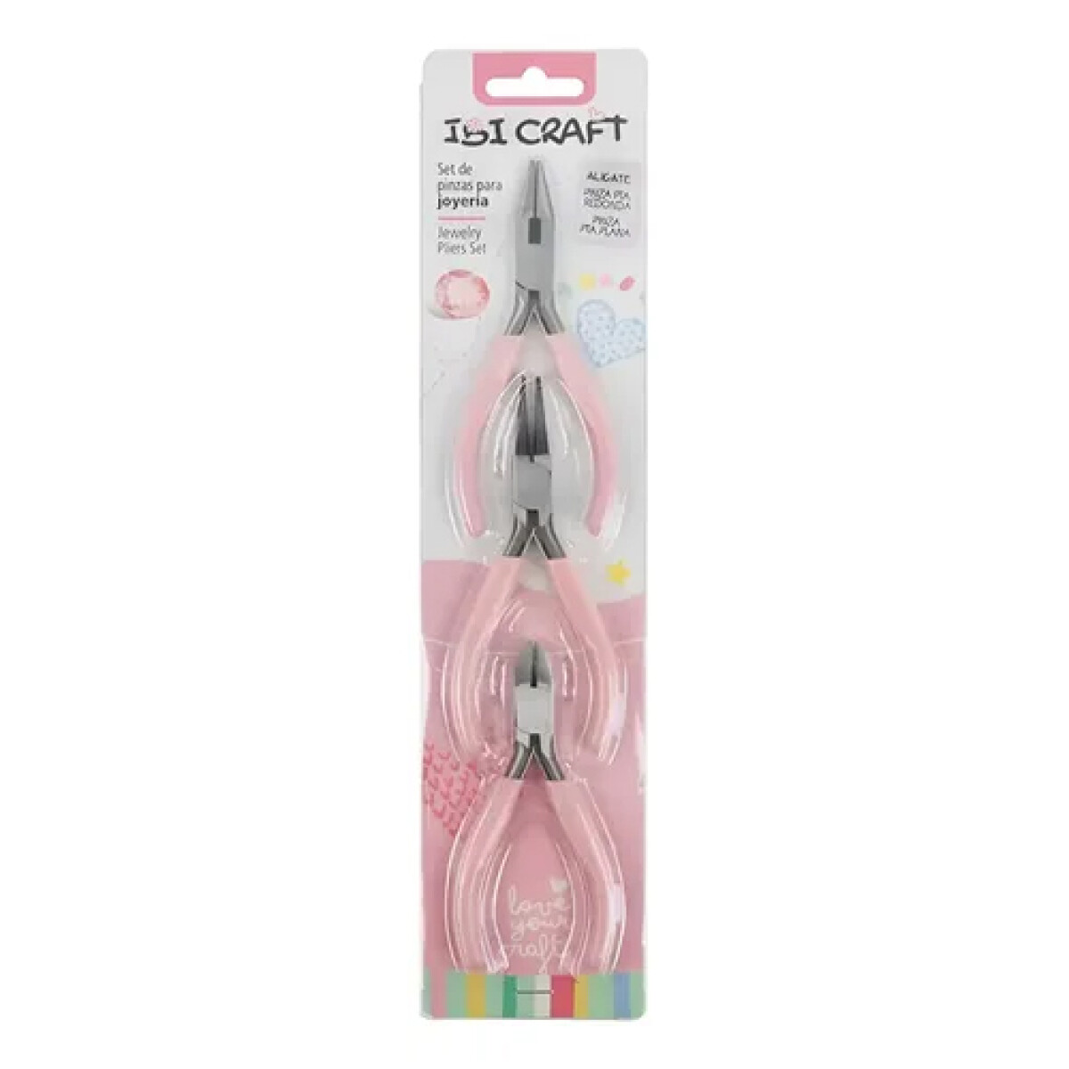 Set de Pinzas para Joyeria Ibi Craft 