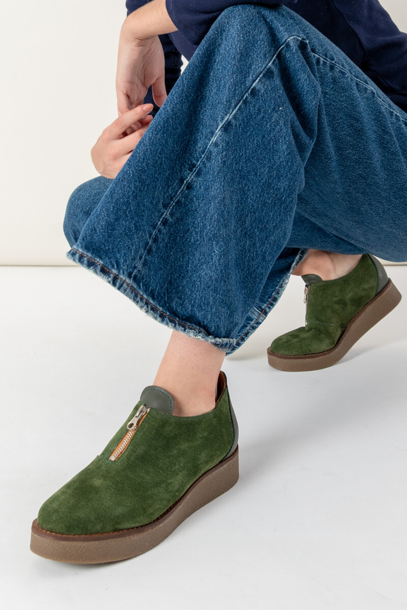 Zapato retro - Verde 