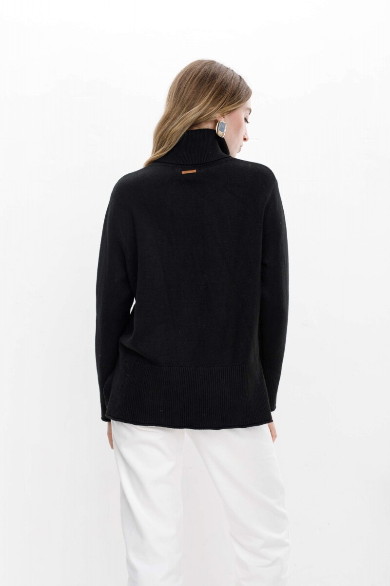 Sweater Polera Serrana Negro