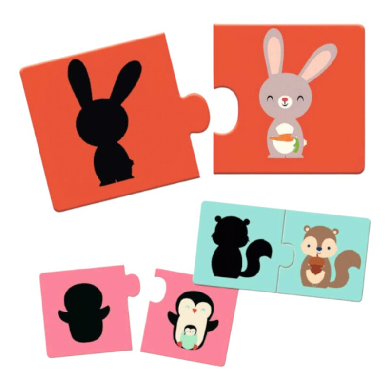 Puzzle Duo Sombras Djeco Puzzle Duo Sombras Djeco