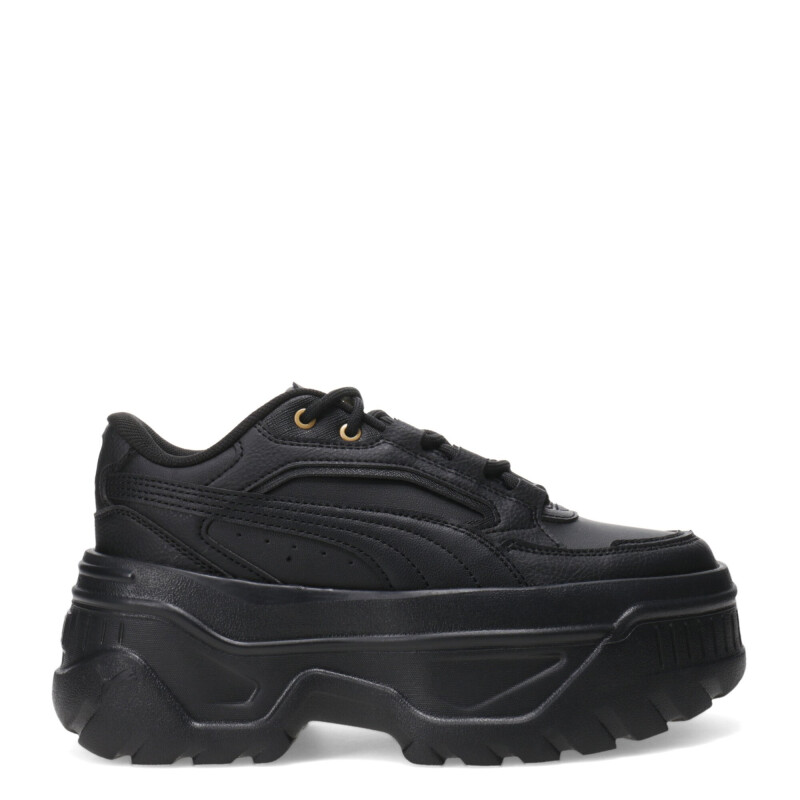 Championes de Mujer Puma Karmen x Negro - Dorado