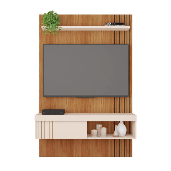 RACK TV PANEL JADE 1.2 COLOR FREIJO/OFF WHITE Rack Tv Panel Jade 1.2 Color Freijo/off White