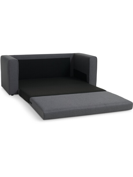 Sofá cama SKILLEBEKK 2 cuerpos tela gris osc Sofá cama SKILLEBEKK 2 cuerpos tela gris osc