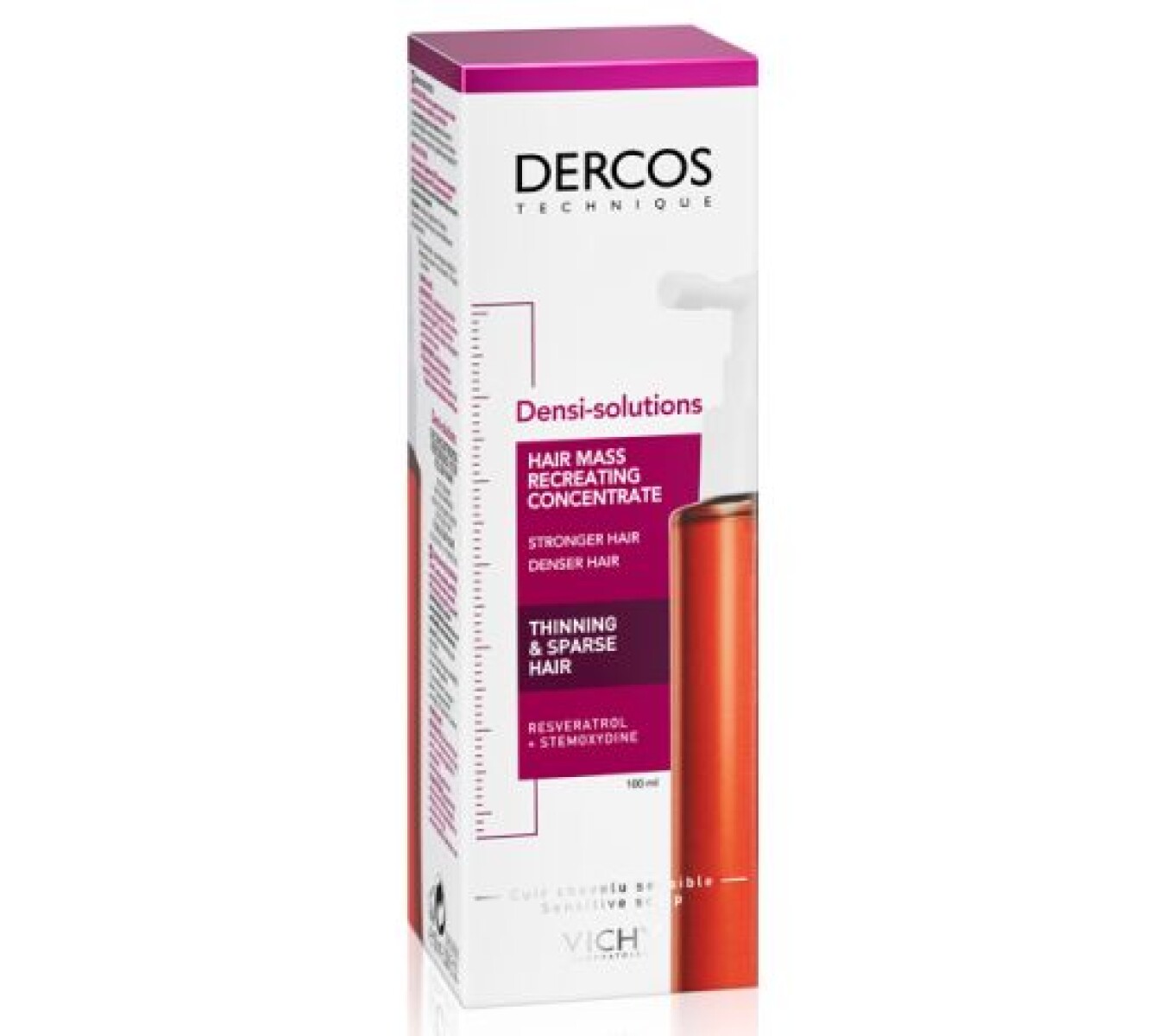 Vichy Dercos Loción Densi Solutions 100ml – Fortalecedor Capilar