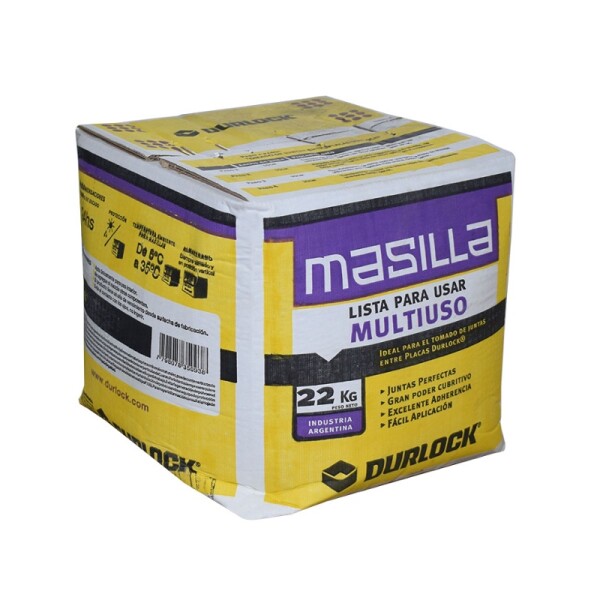 MASILLA DURLOCK LPU MULTIUSO 22 KG. Masilla Durlock Lpu Multiuso 22 Kg.
