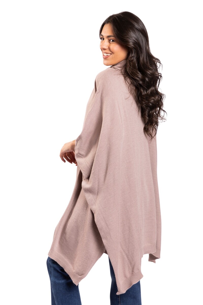 CHERRY PONCHO - GREY 