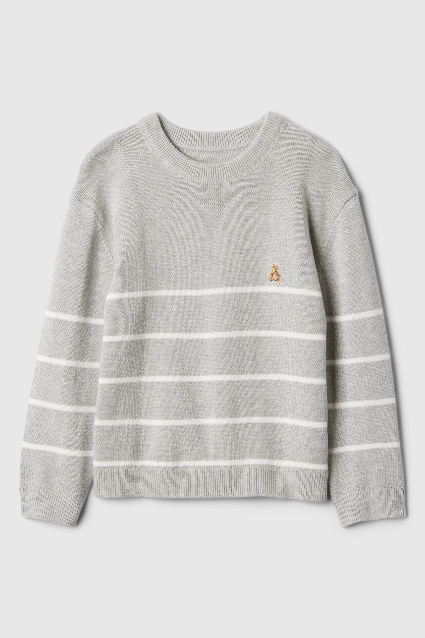 Buzo Rayas Toddler Niño B15 Light Grey Heather