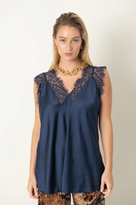 BLUSA AMMOLITA Azul