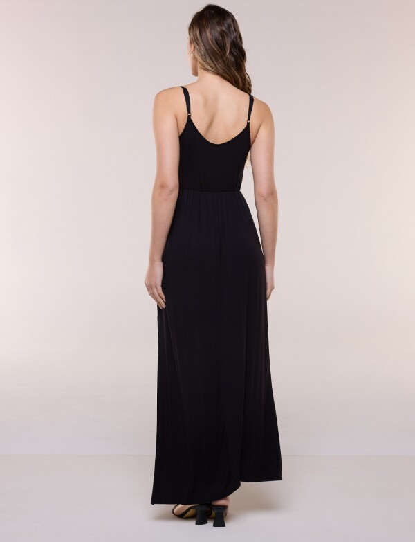 Vestido Playa Maxi NEGRO