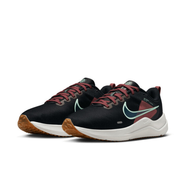 Championes Nike Downshifter 12 de Mujer - DD9294-007 Negro-rojo