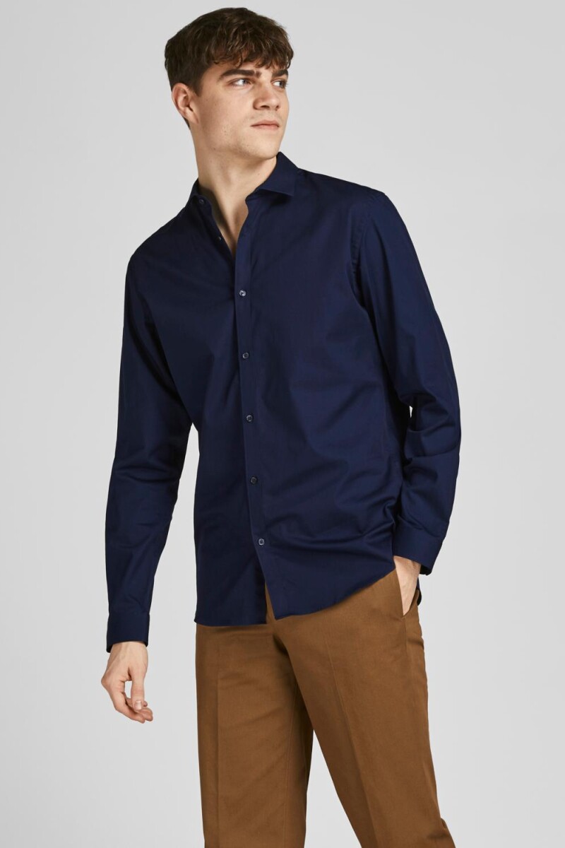 Camisa Cardif Navy Blazer