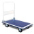 Carro Carrito Carga Plegable Plataforma Ruedas 150 Kg Color Blanco Azul