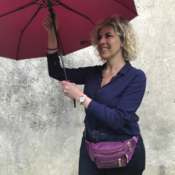 Paragua semi automatico liso Paragua semi automatico liso