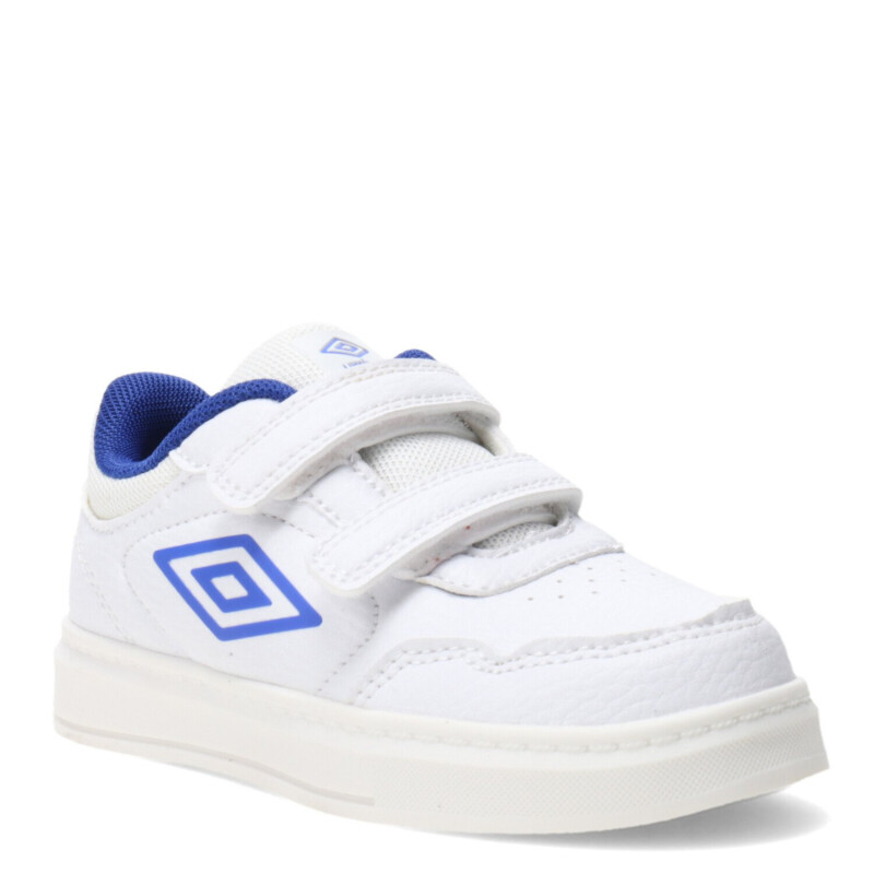 Championes Infantiles Umbro Steve II Infant Blanco - Azul Real