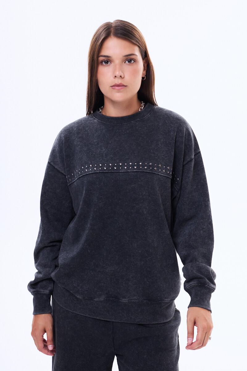 Buzo de felpa Trancoso - Negro 